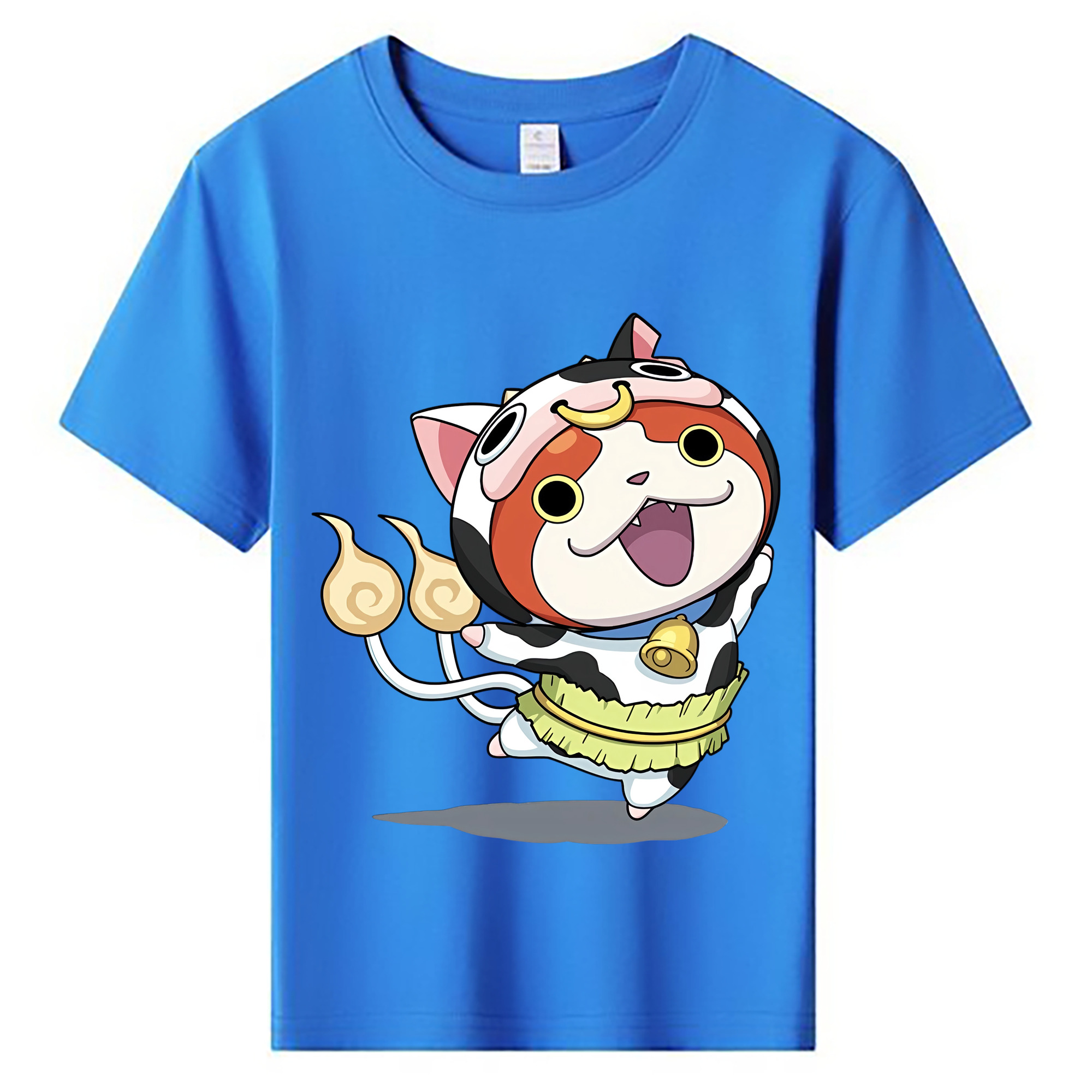 （画像用） 妖怪ウォッチ Yo-kai Watch 綿100％キッズTシャツ（フロントプリント）
